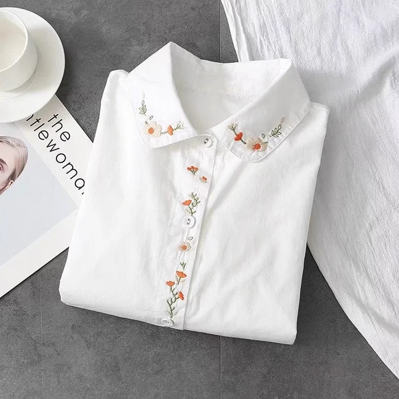 Новые белые рубашки из чистого – обзор и цена Embroidery Online