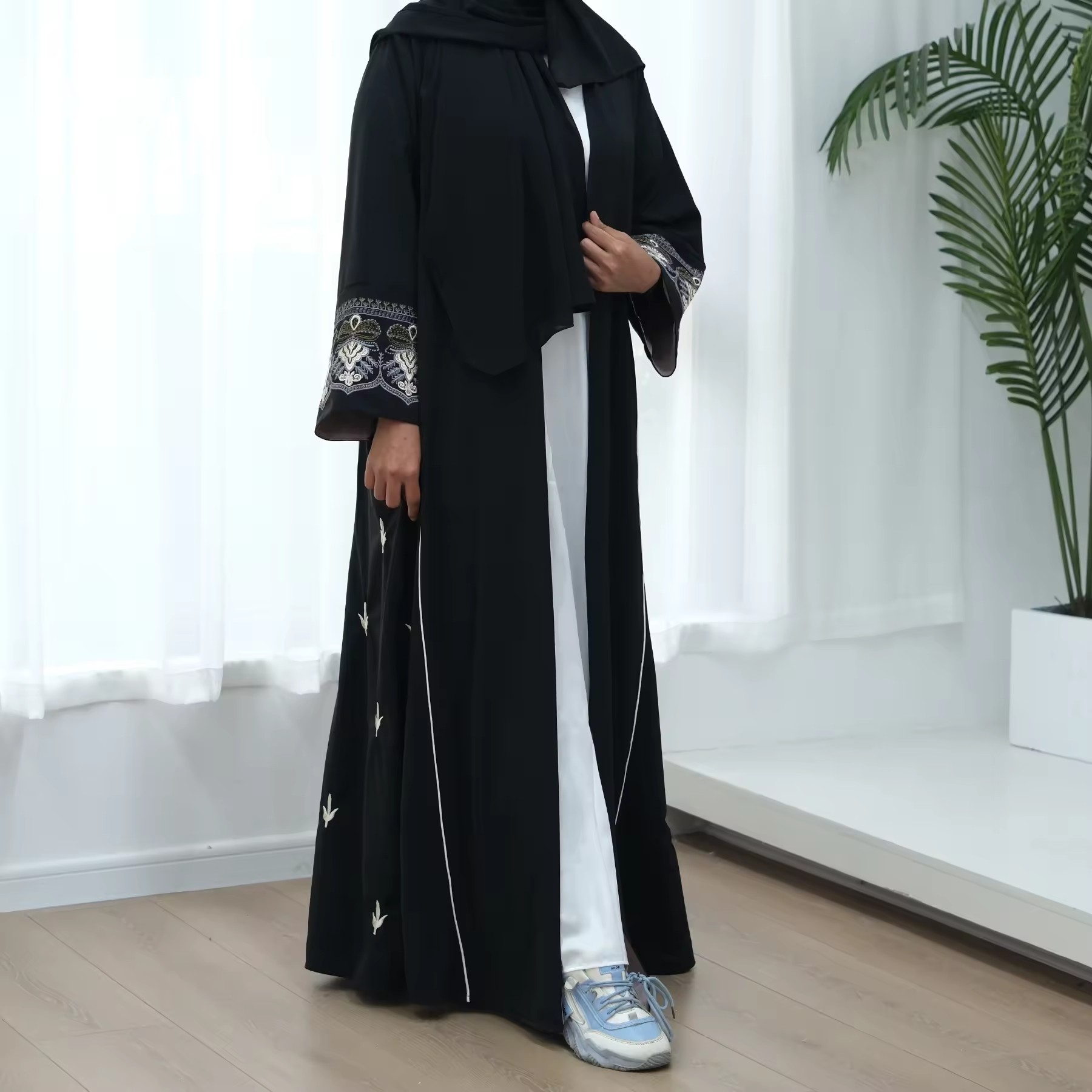 Новое модное кимоно с вышивкой – обзор и цена Embroidery Kebaya